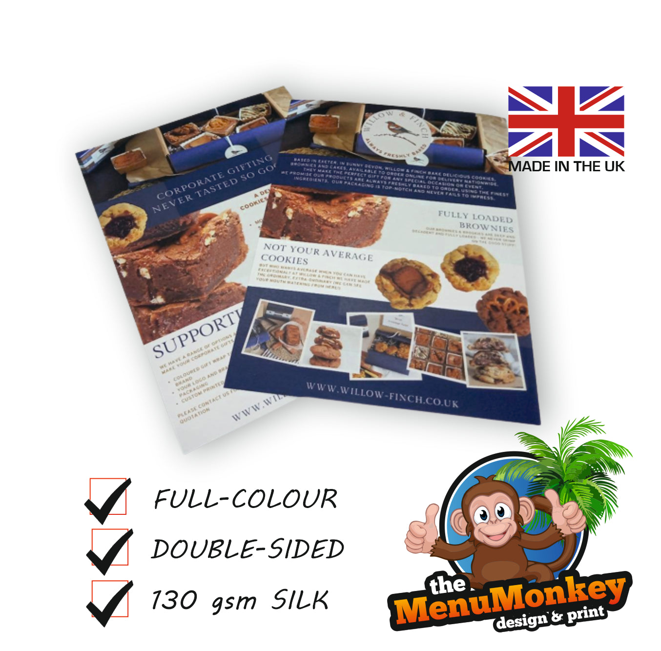 Full Colour, Double Sided A5 Leaflets x500/1000/2000