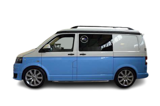 Devon & Cornwall VW Transporters Vinyl Vehicle Decal (Small)