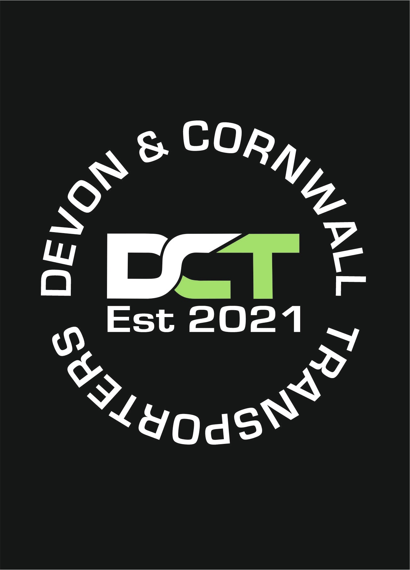 Devon & Cornwall VW Transporters Vinyl Vehicle Decal (Small)