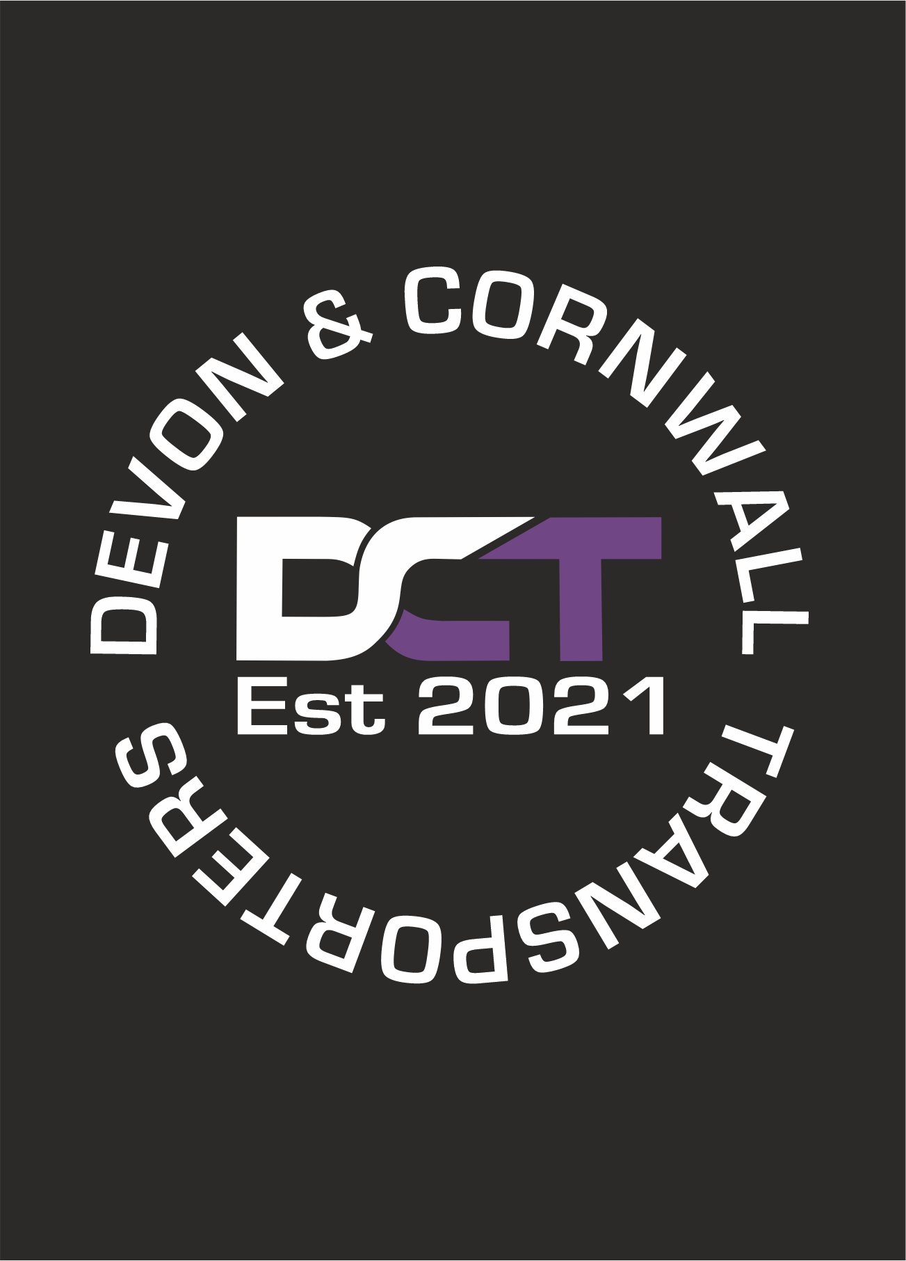 Devon & Cornwall VW Transporters Vinyl Vehicle Decal (Small)