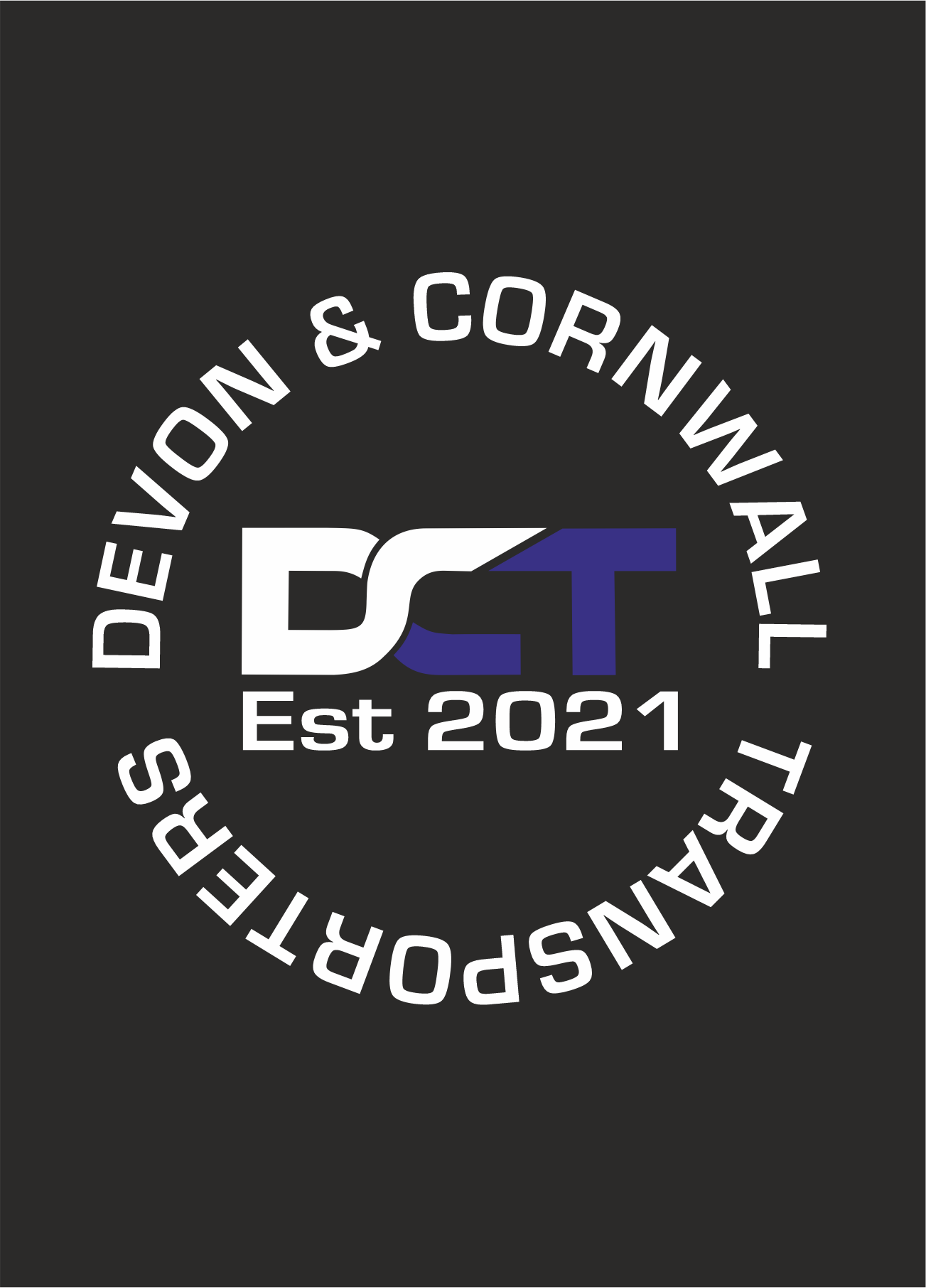 Devon & Cornwall VW Transporters Vinyl Vehicle Decal (Small)